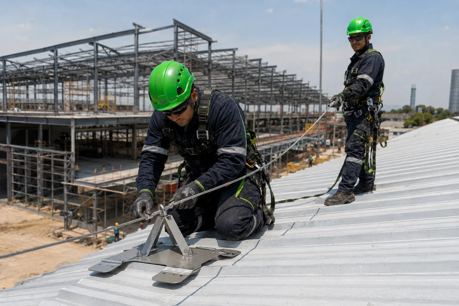 Líneas de vida para construcción